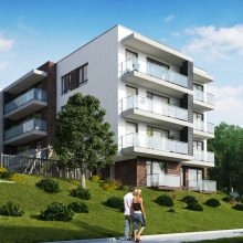 Ant Neries kranto Vilniuje išdygs trys nauji gyvenamieji namai