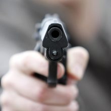 Uostamiestyje neblaivus vyras demonstravo orinį pistoletą