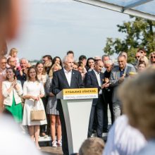 Kandidatas į prezidentus V. Ušackas: pasirinkau laiminčią Lietuvą
