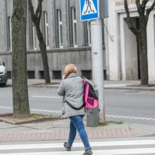 Kaune reidą vykdę pareigūnai: pėstieji perėjose iš rankų nepaleidžia telefonų