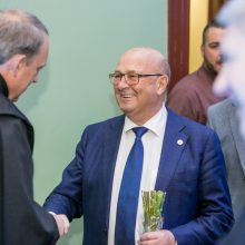 Inauguruotas naujasis KTU rektorius E. Valatka