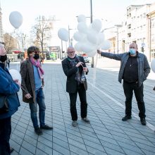 Architektai susirinko palaikyti teisiamą A. Karalių: nusikaltėliai pučia burbulus