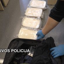 Sulaikyti narkotikų kontrabanda į Lietuvą įtariami Klaipėdos rajono gyventojai