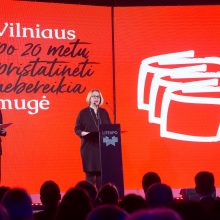 Prof. V. Landsbergis: Knygų mugė yra Lietuvos gyvybės ženklas