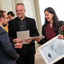 M. Kvietkauskas įteikė svarbiausius Kultūros ministerijos apdovanojimus
