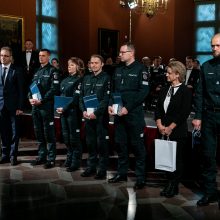Prezidentas pasveikino policijos pareigūnus Angelų sargų dienos proga
