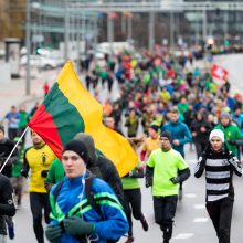 Sostinės bėgime laisvės gynėjams pagerbti – beveik 9 tūkst. dalyvių