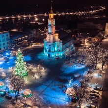 Kaunas ieško Kalėdų eglės ir Rotušės aikštės puošėjo