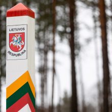 Pasieniečių atstovas: Lietuvos siena jau kurį laiką saugoma sustiprintu režimu