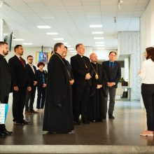 D. Nausėdienė susitiko su Ukrainos graikų apeigų katalikų bažnyčios vadovu