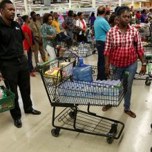 Karibuose siaučiantis uraganas artėja prie Jamaikos, Haičio ir Kubos