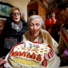 Italijoje mirė seniausias pasaulio žmogus