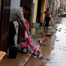 Maljorkoje staigių potvynių aukų padaugėjo iki 12