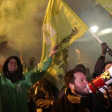 Vengrijos visuomeninį transliuotoją užgriuvo protestų banga