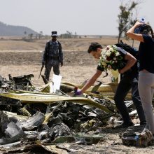 Prancūzijos tyrėjams perduotos Etiopijoje sudužusio lėktuvo „juodosios dėžės“