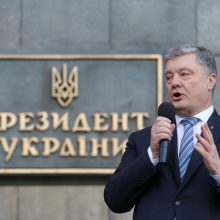 P. Porošenka tikisi laimėti per kitus Ukrainos prezidento rinkimus