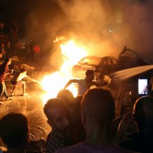 Egipte per automobilių susidūrimo sukeltą gaisrą ligoninėje žuvo 19 žmonių