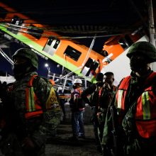 Meksiko metropoliteno avarijos aukų padaugėjo iki 23