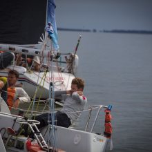 Jachtos „Cool Water“ įgula apgynė Kuršių marių regatos čempionės vardą