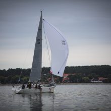 Jachtos „Cool Water“ įgula apgynė Kuršių marių regatos čempionės vardą