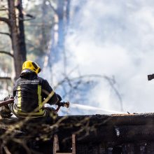 Sodo namelį Klaipėdos rajone padegė tyčia