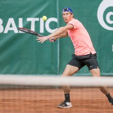 Prezidento taurė: lietuviškame teniso trileryje – R. Vrzesinskio pergalė
