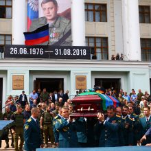 Rusija reikalaus A. Zacharčenkos nužudymo tarptautinio tyrimo