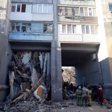 Rusijoje daugiabutyje sprogus dujoms žuvo mažiausiai keturi žmonės