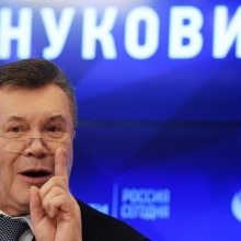 V. Janukovyčius Ukrainoje jam paskelbtą nuosprendį vadina neteisėtu