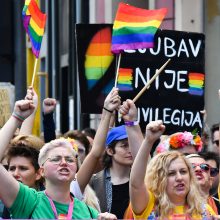 Bosnijos sostinėje surengtas pirmasis LGBT paradas