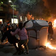 Ispanijoje – nauji protestai dėl nuosprendžių katalonų lyderiams