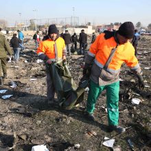 Teheranas: prieš suduždamas Ukrainos lėktuvas buvo pasukęs atgal