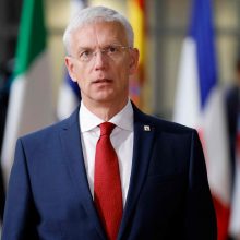 Latvijos premjeras nemato kliūčių iškeltų kandidatų į ministrus paskyrimui