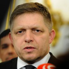 Slovakijos premjeras nusprendė boikotuoti jo politiką kritikuojančias žiniasklaidos priemones
