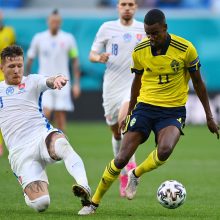 Europos futbolo čempionatas: slovakai nusileido švedams