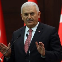 Buvęs Turkijos premjeras B. Yildirimas išrinktas parlamento pirmininku