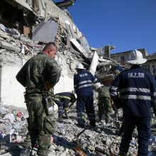 Žemės drebėjimas Albanijoje: žuvo mažiausiai 14 žmonių