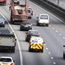 Nubausta Anglijos greitkelyje avariją sukėlusi girta lietuvė
