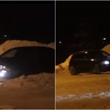 Klaipėdos pareigūnai tris vairuotojus nubaudė už chuliganišką vairavimą