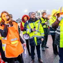 Pratybos Vilniaus oro uoste: mokytasi suvaldyti Ebolos viruso plitimą