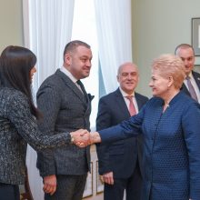 D. Grybauskaitė: Lietuva buvo, yra ir bus artima Sakartvelo draugė