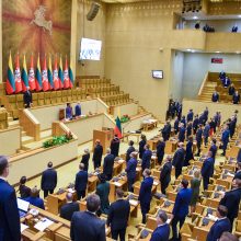2020–2024 metų kadencijos Seimas pradėjo darbą <span style=color:red;>(vaizdo įrašas)</span>