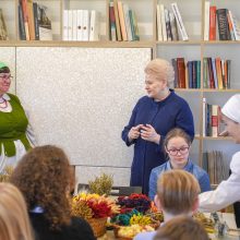 Prezidentūroje vyko velykinės edukacinės dirbtuvės