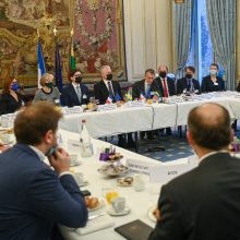 G. Nausėda su Prancūzijos verslo atstovais aptarė šalių ekonominio bendradarbiavimo galimybes