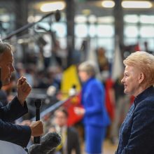D. Grybauskaitė ragina Londoną konstruktyviai panaudoti papildomą laiką „Brexit“
