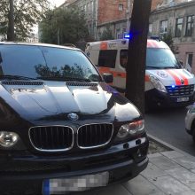 Sujudimas Kauno centre: sustabdytame BMW – du galimi narkomanai