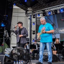 Festivalyje užsienio muzikos žvaigždės scena dalinosi su jaunaisiais Klaipėdos muzikantais