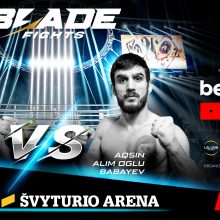 Antrojo MMA BLADE FIGHTS turnyro naujienos