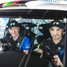 Elektrėnų ralyje – V. Švedo debiutas su „VW Polo R5“