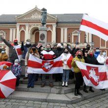 Klaipėdoje baltarusiai minės Laisvės dieną